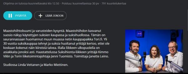 Yle radio Maastohiihtobuumi Kimmo Vilen (kopio)